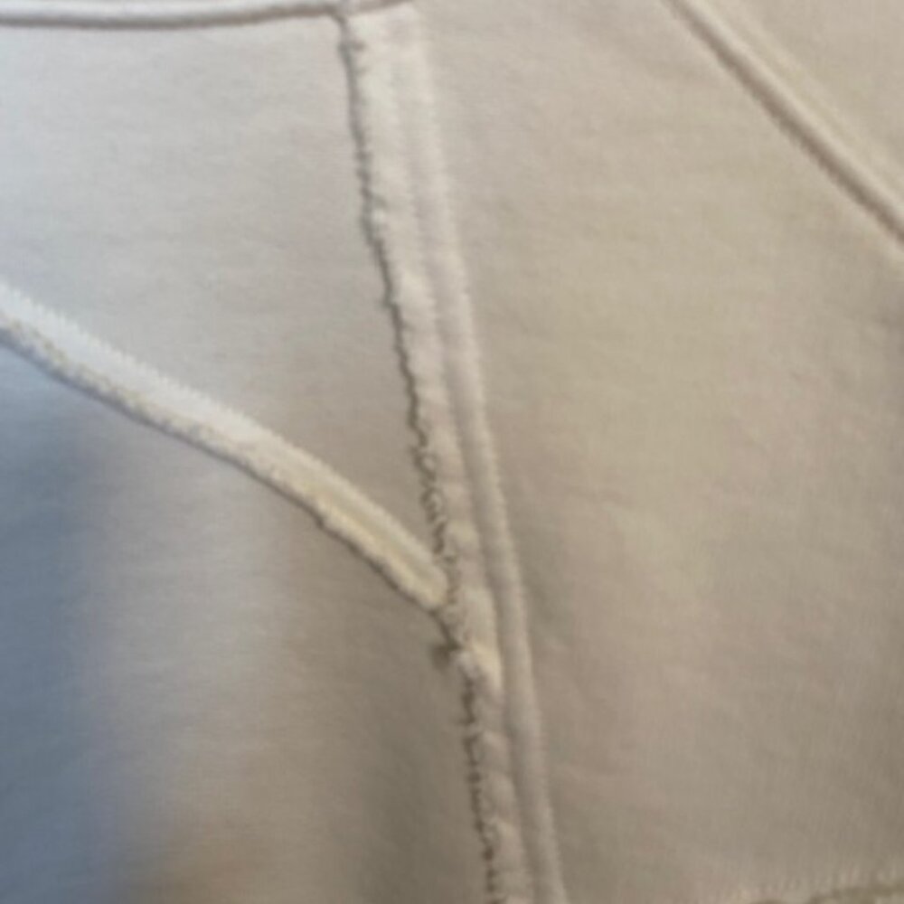 Frame Patchwork Sweatshirt Size Xs - image 3